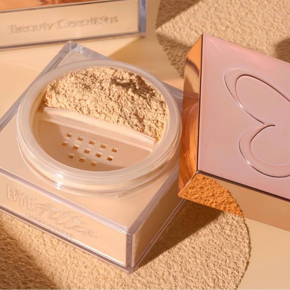 🦋 Beauty Creations Bye Filter Loose Setting Powder Butternut Babe New FullSz - Picture 2 of 6